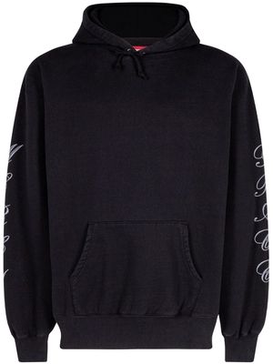 Supreme patches spiral hoodie - Black