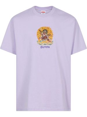 Supreme Person graphic-print T-shirt - Purple