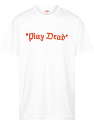 Supreme Play Dead T-shirt - White