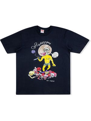 Supreme printed T-shirt "SS 20 Daniel Johnston" - Blue
