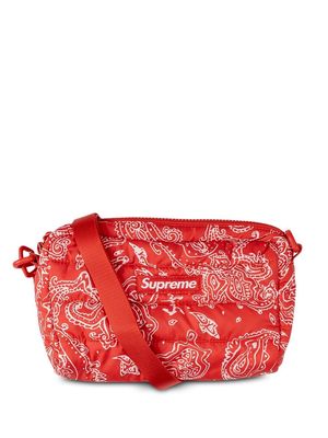 Supreme puffer side bag - Red
