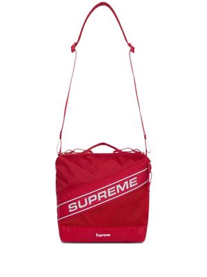 Supreme reflective logo shoulder bag - Red