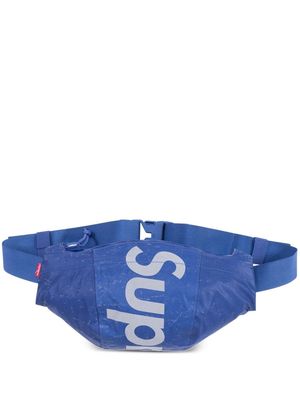 SUPREME reflective speckled belt bag - Blue