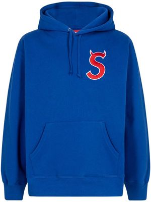 Supreme S logo hoodie - Blue