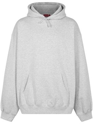 Supreme satin appliqué "FW23 - Ash Grey" hoodie