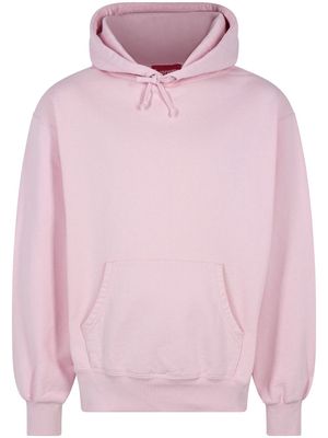 Supreme satin appliqué "FW23 - Light Pink" hoodie