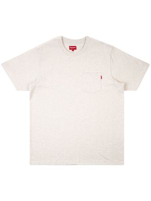 SUPREME short-sleeve pocket T-shirt - White