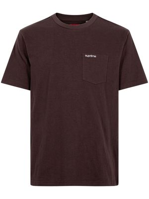 Supreme short-sleeve T-shirt - Brown