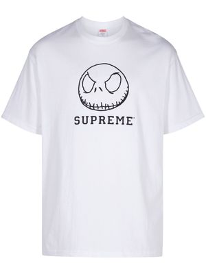 Supreme Skeleton cotton T-shirt - White