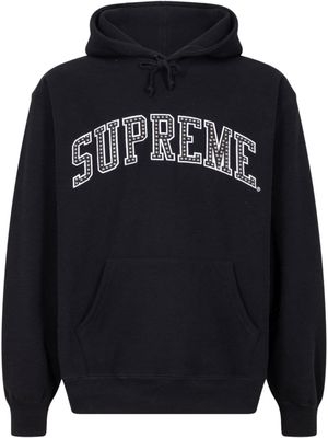 Supreme Stars Arc stud-embellished hoodie - Black