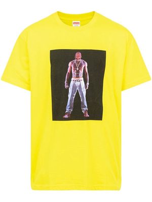 SUPREME Tupac Hologram T-shirt - Yellow