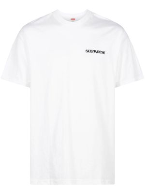 Supreme Worship cotton T-shirt - White
