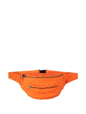 Supreme x Barbour waxed cotton belt bag - Orange