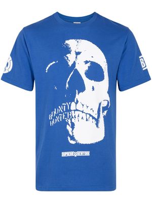 Supreme x Bounty Hunter Skulls T-shirt - Blue