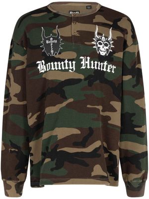 Supreme x Bounty Hunter Thermal Henley long-sleeve T-shirt - Green