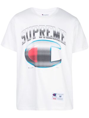 Supreme x Champion Chrome crew-neck T-shirt - White