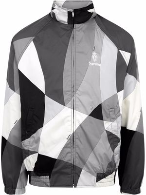 Supreme x Emilio Pucci geometric-print sport jacket - Black