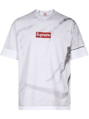 Supreme x MM6 Maison Margiela box logo T-shirt - White