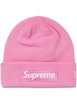 Supreme x New Era box logo beanie - Pink