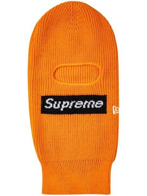 Supreme x New Era Box Logo knitted balaclava - Orange