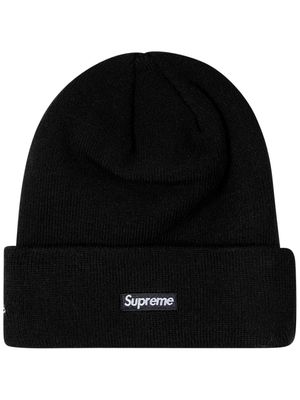 Supreme x New Era S logo beanie hat - Black