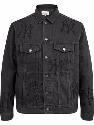 Supreme x New York Yankees denim trucker jacket - Black