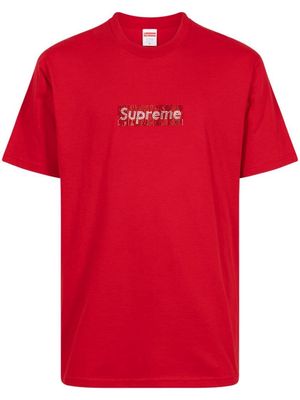 Supreme x Swarovski Box Logo T-shirt - Red