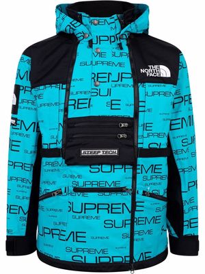 Supreme x The North Face Steep Tech Apogee hooded jacket - Blue