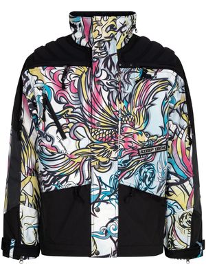 Supreme x The North Face Steep Tech "Multicolor Dragon" Apogee jacket - Black