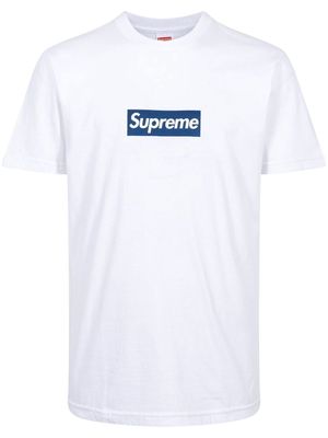 Supreme x Yankees box logo "SS 15" T-shirt - White