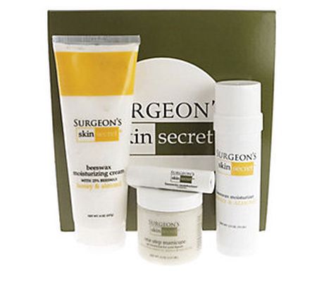 Surgeon's Skin Secret 4 Piece Pack -Honey Almon d & Lemon