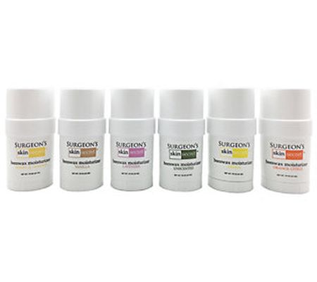 Surgeon's Skin Secret Set of 6 Scented Moisturi zers