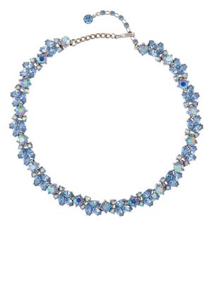 Susan Caplan Vintage 1950s Trifari crystal-embellished necklace - Silver