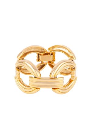 Susan Caplan Vintage 1980s Art Deco Revival bracelet - Gold