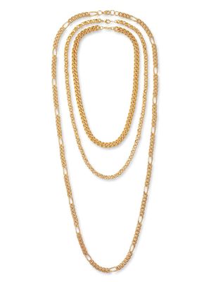 Susan Caplan Vintage 1980s set of three necklaces - Gold