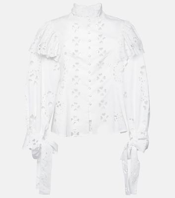 Susan Fang Broderie anglaise blouse