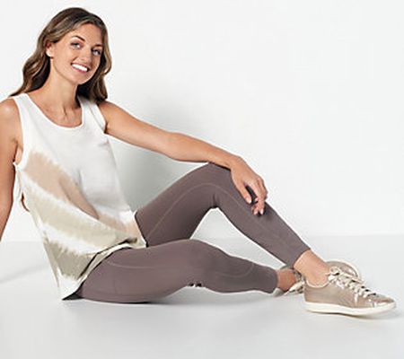 Susan Graver SG Sport Regular Contour Knit Leggings