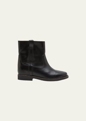 Susee Leather Ankle Booties