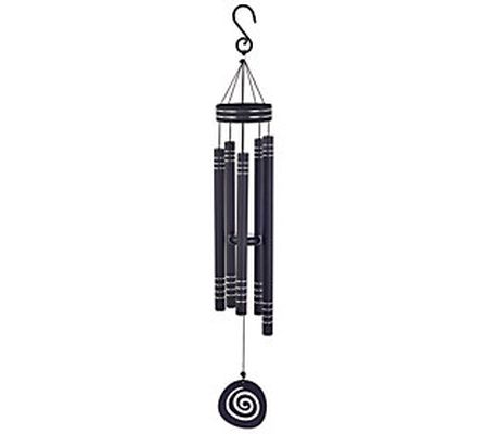 Susnset Vista Galaxy Black Wind Chimes