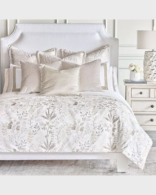 Sussex Embroidered Queen Duvet Cover