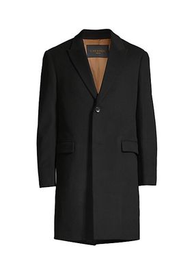 Sutton Wool Single-Breasted Coat