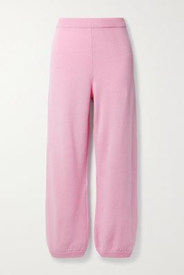 Suzie Kondi - Cashmere Track Pants - Pink