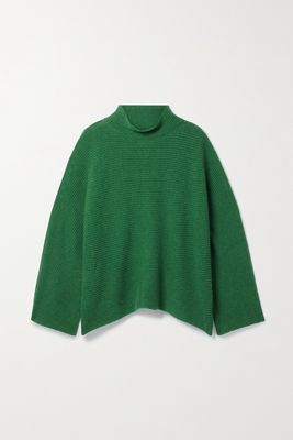 Suzie Kondi - Fotini Ribbed Cashmere Sweater - Green