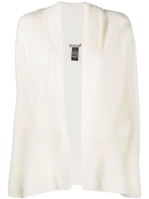 Suzusan open-front knit cardigan - White