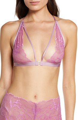 SUZY BLACK Dianah Lace Bralette in Rose Pink