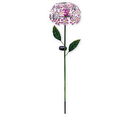 SVD 42.5" Pink Hydrangea Garden Stake