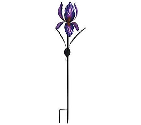 SVD 49.25" Purple Iris Solar Stake