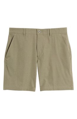 Swannies Ethan Flat Front Golf Shorts in Olive-Gray