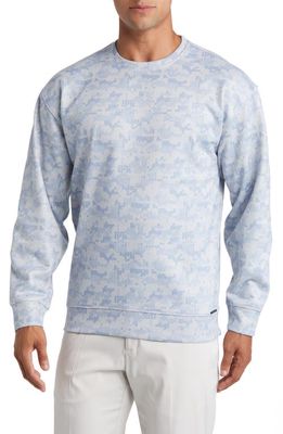 Swannies Knox Crewneck Fleece Sweatshirt in Cloud