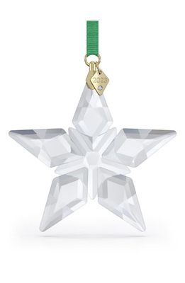 SWAROVSKI 2023 Annual Edition Crystal Star Ornament in Clear